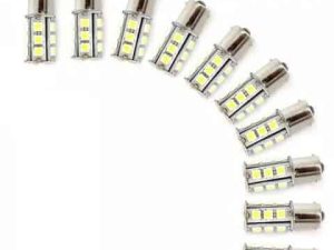 Bec LED de frana auto BA15S SMD 12V 5W 290lm Carguard 1buc