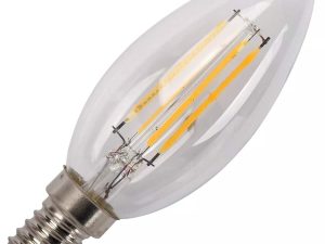 Bec LED filament C35 E14 4W 230V lumina naturala Well