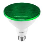 Bec LED PAR38 E27 17W IP65 verde V-tac SKU-92067