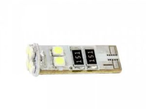 Bec LED T10 pozitie auto CAN-BUS SMD 12V 3W 54lm Carguard 1buc