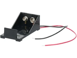 BH-9V A Suport baterie 9V 6F22 6LR61 x1buc cu terminal cablu 150mm COMF