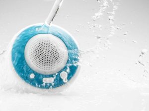 Boxa Bluetooth impermeabila albastra Sweex 3W