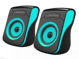 Boxe STEREO 2.0 negru-albastru FLAMENCO ESPERANZA