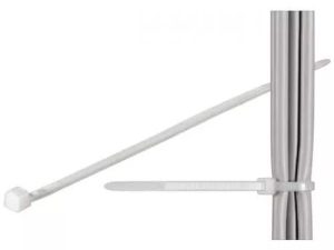 Bride de strangere cabluri 160x4.8mm transparent 100buc fixPoint