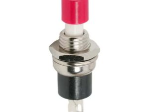 Buton 1 circuit 1.5A 250V OFF-(ON) fara retinere rosu
