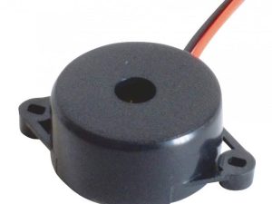 Buzzer 12V 22x10mm piezo 85dB 30cm R22x10mm HOME