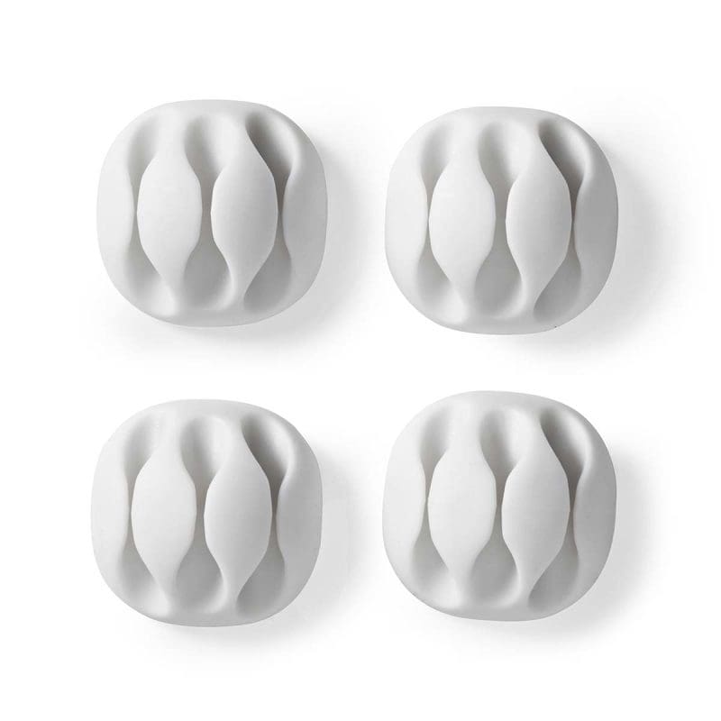 cable-management-cable-clip-click-and-go-4-pcs-3-slots-maximum-cable-thickness-53-mm-tpe-white-nedis