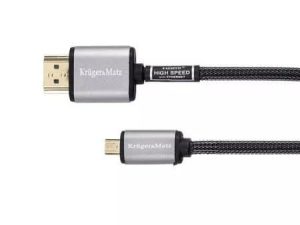 Cablu 2.0 HDMI la micro HDMI D 1.8m Profesional Kruger&Matz