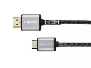 Cablu 2.0 HDMI la mini HDMI 1.8m Profesional Kruger&Matz