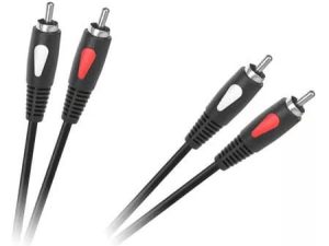 Cablu 2x RCA 1.8m Eco-Line Cabletech