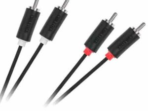 Cablu 2x RCA 1m Cabletech KPO3954-1