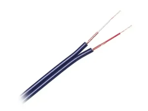 Cablu 2x RCA 3mm albastru Cabletech KAB0204
