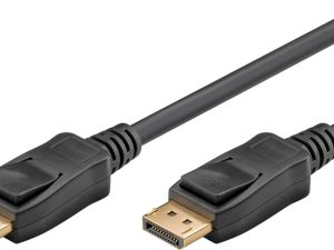 Cablu 3m DisplayPort - DisplayPort V2.0 8K 60Hz Ultra HD 4320p 40Gbit/s Goobay 58541