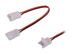 Cablu adaptor conector banda LED 10mm - dual V-TAC