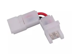 Cablu adaptor conector banda LED 8mm forma L V-TAC