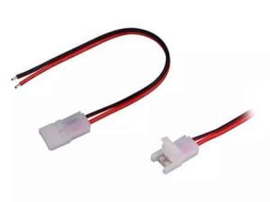 Cablu adaptor conector banda LED 8mm single V-TAC