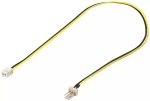 Cablu adaptor de alimentare PC tata 3 pini la 2 pini mama 0.3m Goobay