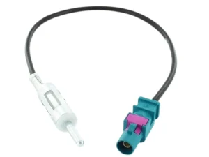 Cablu adaptor DIN antena - Fakra mufa tata 23cm ZRS-GOLFV-DIN 4CarMedia