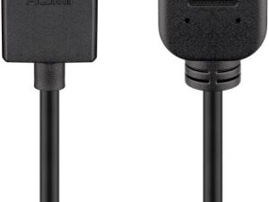 Cablu adaptor HDMI tata - HDMI mama 10cm v2.0 4K Ultra HD 2160p 60Hz Goobay 49979