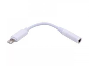 Cablu adaptor Lightning tata - STEREO Jack 3.5 mm mama 10cm Well
