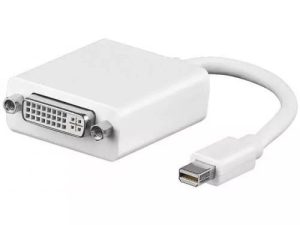 Cablu adaptor mini DisplayPort la DVI-I mama 24+5 Goobay