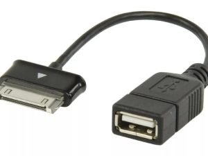 Cablu adaptor OTG USB A - Samsung 30 pini 0.2m Valueline