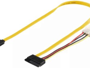 Cablu adaptor sata data power la sata si molex 5.25 Goobay