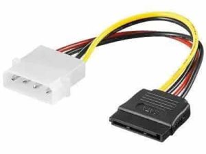 Cablu adaptor sata la molex 5.25 4 pini Goobay