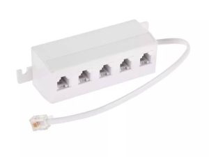 Cablu adaptor telefonic RJ11 6P4C la 5x6P4C pe fir Cabletech
