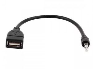 Cablu adaptor USB mama - Jack 3.5 mm 4 pini 0.2m