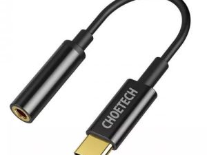 Cablu adaptor USB Type C - Jack 3.5 mm mama casti Choetech AUX003