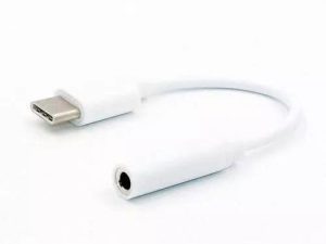Cablu adaptor USB Type C tata - Jack 3.5 mm mama STEREO 11cm Well