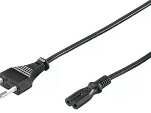 Cablu alimentare casetofon negru 1.8m Well
