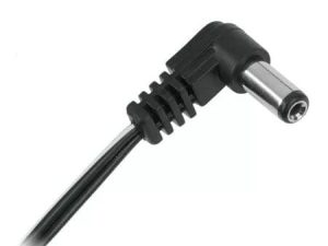 Cablu alimentare cu mufa DC 2.5x5.5 la 90 grade