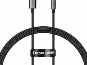 Cablu alimentare si date Baseus P10320102114-00 Superior USB la USB Type-C 100W 1m negru