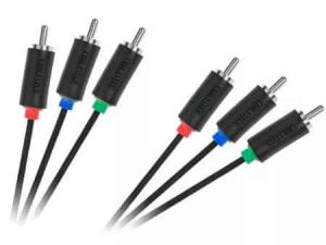 Cablu audio 3x RCA 1.8m Cabletech