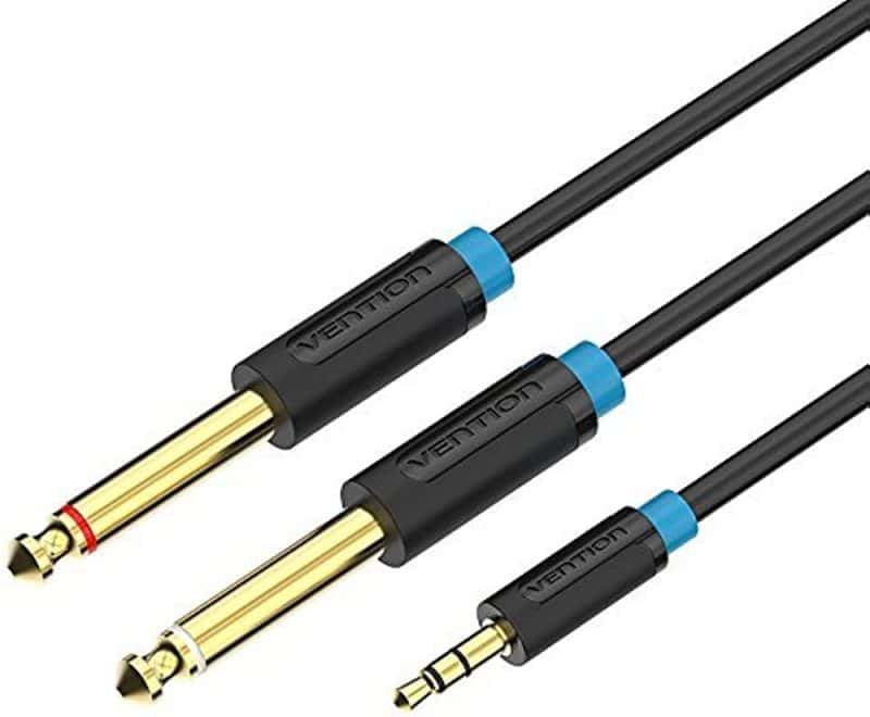 cablu-audio-5m-4mm-jack-35-mm-3pin-mufa-tata-2x-jack-63-mm-mufa-tata-cupru-aurit-negru-pvc-vention-bacbj