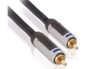 Cablu audio de inalta calitate RCA tata-tata 3m aurit PROFIGOLD