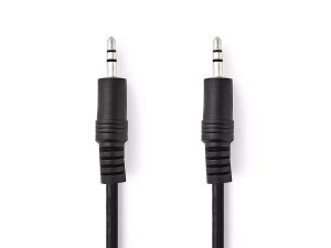 Cablu audio Jack Stereo 3.5 mm tata - 3.5 mm tata 1.5m Nedis