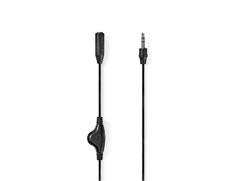 cablu-audio-jack-stereo-cu-control-volum-nedis-35mm-tata-35mm-mama-1m-negru-cagl22090bk10