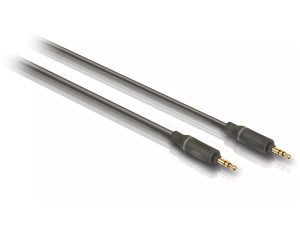 Cablu audio PHILIPS JACK 3.5 mm tata-tata 1.5m cupru ecranat conectori auriti SWA4522S/10