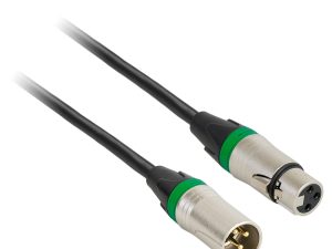 Cablu audio PROFESIONAL XLR tata - XLR mama 1m 18-5591 BST