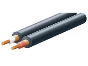 Cablu audio stereo ecranat 2 fire plat x 0.08mm2 Home KN 6