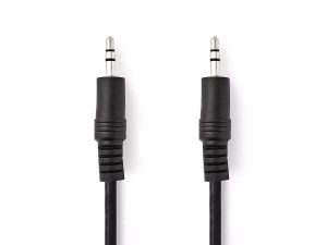 Cablu Audio Stereo Jack 3.5 mm tata - 3.5 mm tata 0.5m Nedis