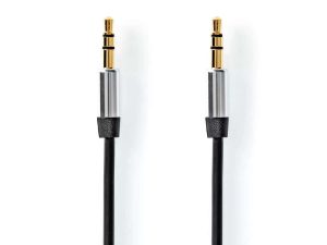 Cablu Audio Stereo Nedis Jack 3.5 mm - 3.5 mm 1m negru