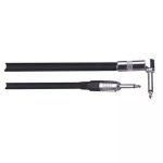 Cablu chitara Jack 6.35 mm tata la Jack 6.35 mm 90 grade tata 3m ibiza
