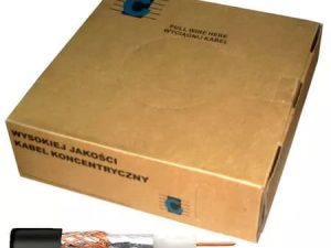 Cablu coaxial cupru RG59U negru Cabletech KAB0026A