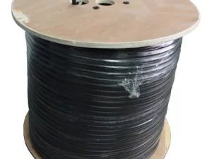 Cablu coaxial RG6 cu sufa 75R cupru ecranat cu folie Al +fire CUPRU 48x0.12mm Well