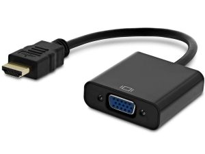 Cablu convertor HDMI la VGA mama 1920x1080p negru