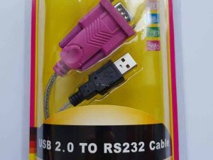 Cablu convertor USB la DB9 serial RS232 Windows Vista 7 10 1.5m